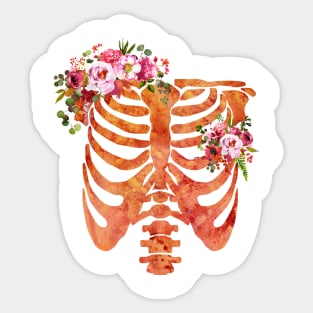 Rib cage Sticker